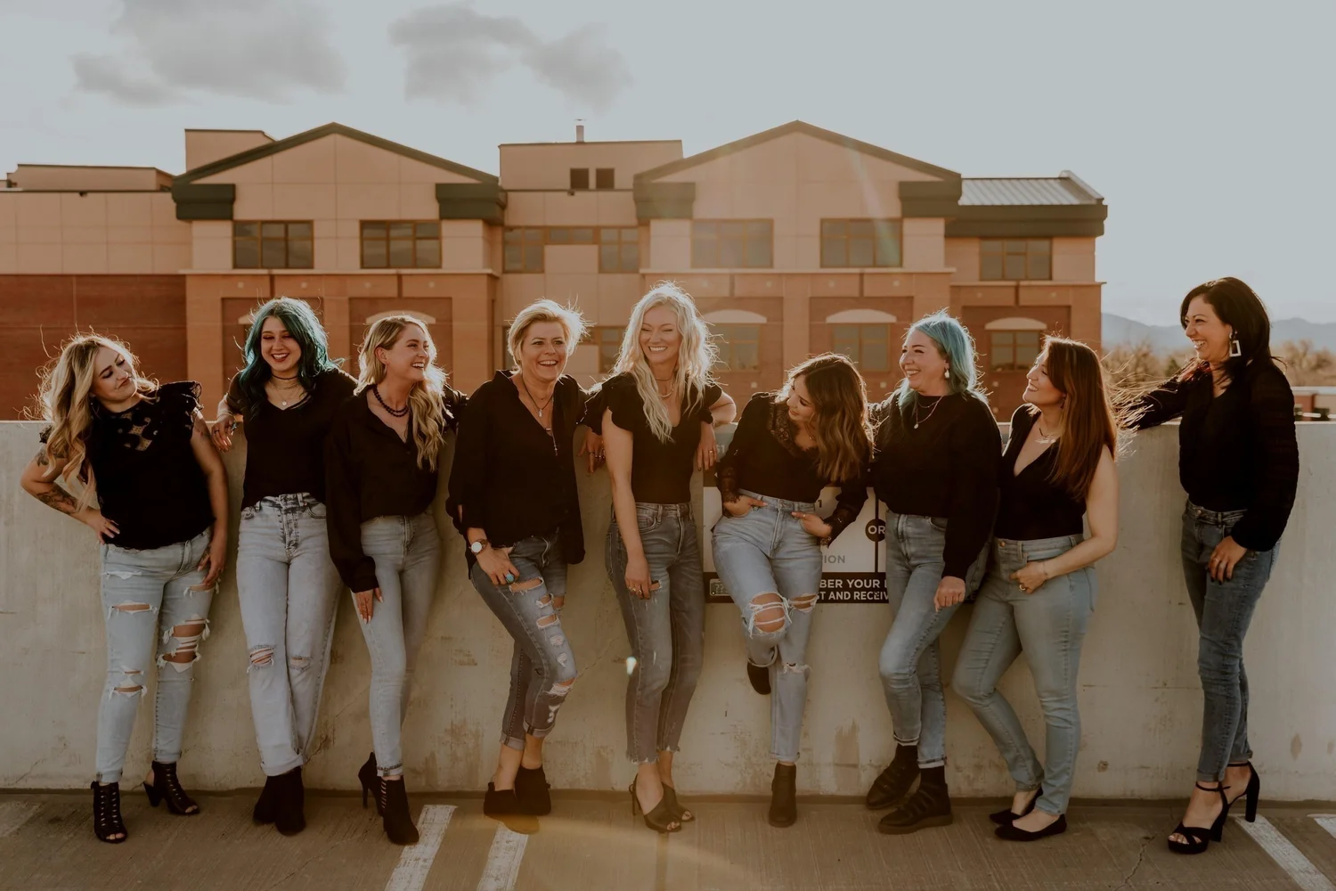 The Harlow Gold Salon & Spa team in Old Town Fort Collins
